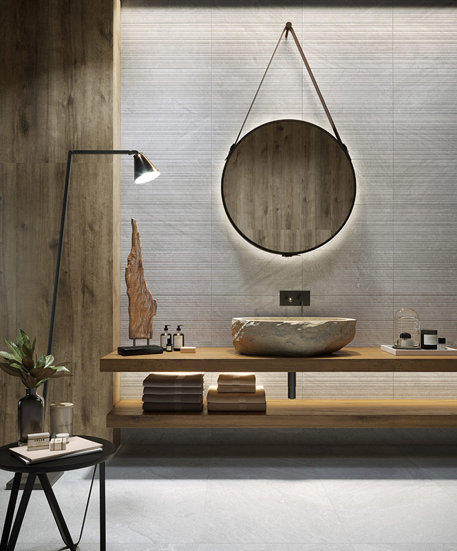 DEKOR GRES PLOŠČICA RECODE WHITE LINES, RETIFICIRANA, PASTORELLI - slika 2