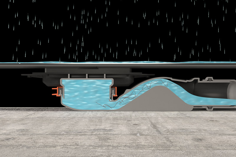 ODTOK SET KERDI-LINE-VARIO H40 ZA KANALETO, SCHLÜTER - slika 4