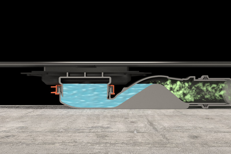 ODTOK SET KERDI-LINE-VARIO H40 ZA KANALETO, SCHLÜTER - slika 5