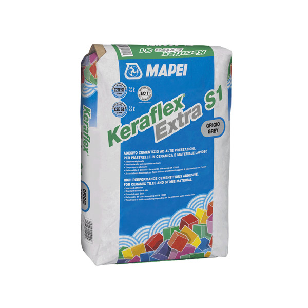 LEPILO ZA KERAMIKO IN KAMEN KERAFLEX EXTRA S1, MAPEI