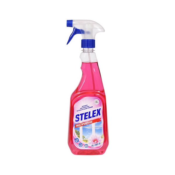 ČISTILO ZA STEKLO STELEX FLOWER, Z RAZPRŠILKO