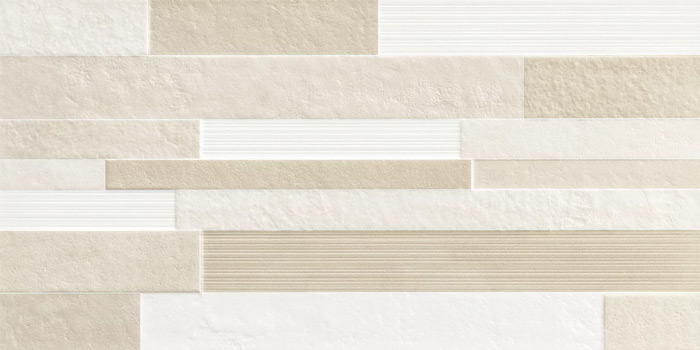 DEKOR STENSKA KERAMIČNA PLOŠČICA SETA MUR BEIGE, IWSI05, IDEA CERAMICA