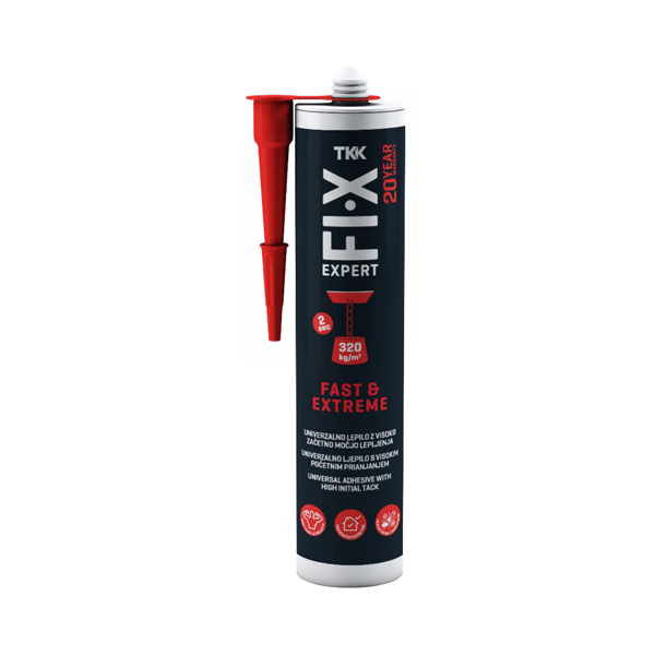 MONTAŽNO LEPILO TKK FIX EXPERT FAST&EXTREME, BEL
