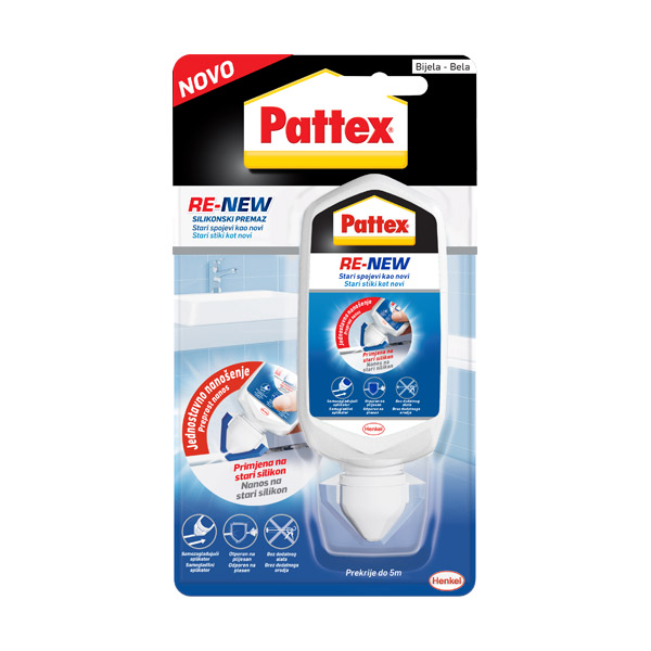 SILIKONSKI KIT ZA POPRAVILO SPOJEV PATTEX RE-NEW