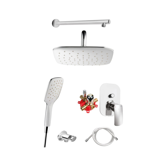 PODOMETNI SET ZA TUŠ ELITE DUO, 00377, UNITAS