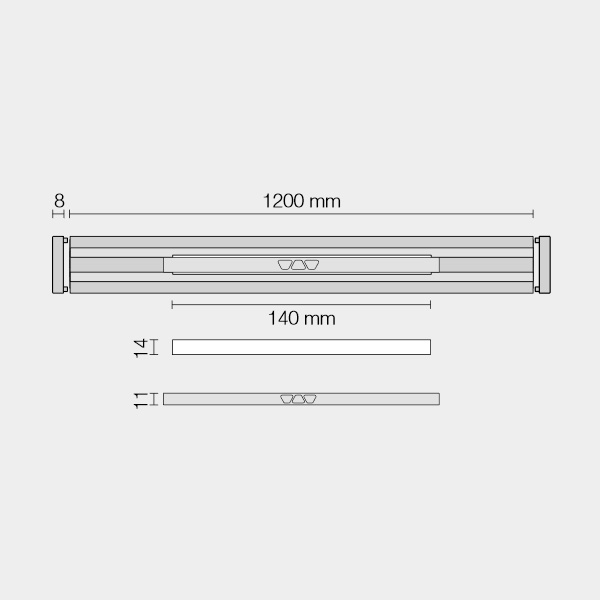 REŠETKA ZA KANALETO KERDI-LINE-VARIO WAVE INOX, SCHLÜTER - slika 3