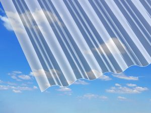 VALOVITA PVC PLOŠČA SINUS, PROZORNA