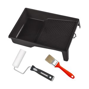 PLESKARSKI SET Z BANJICO ČOPIČEM IN VALJEM, BOLDRINI