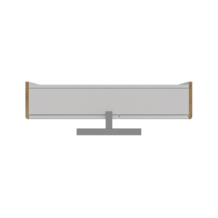 STENSKA OMARICA Z OGLEDALOM LINEA, GOLD OAK, 60 cm - slika 6