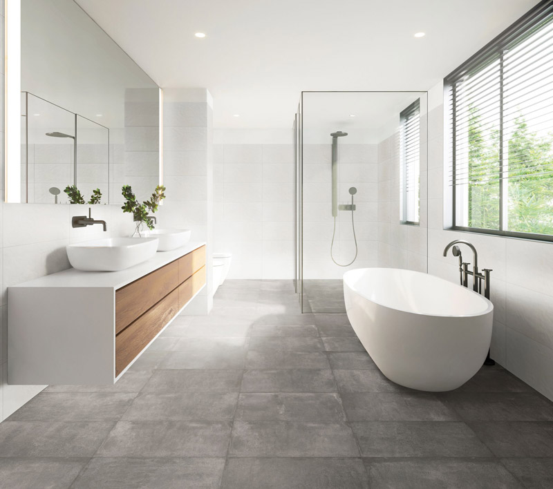 STENSKA KERAMIČNA PLOŠČICA WHITE PROJECT BUMP LUX, MWBI04, IDEA CERAMICA - slika 2