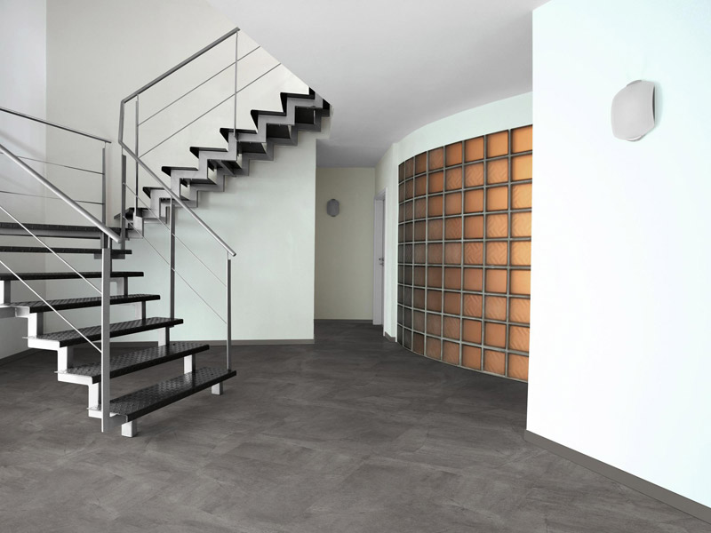 VINILNA TALNA OBLOGA NA KLIK CONCRETE GREY, IMITACIJA KAMNA - slika 5