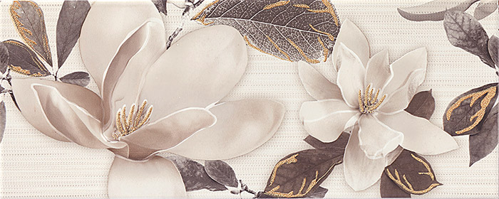 DEKOR STENSKA KERAMIČNA PLOŠČICA ADORE WHITE DC FLOWER A, GORENJE KERAMIKA