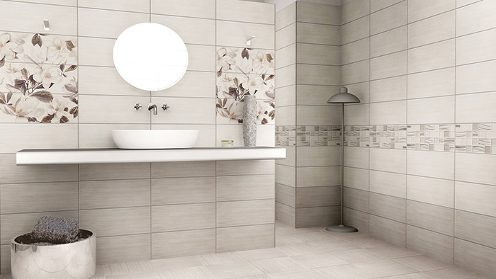 DEKOR STENSKA KERAMIČNA PLOŠČICA ADORE WHITE DC FLOWER A, GORENJE KERAMIKA - slika 2