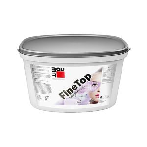 SILIKONSKI ZAKLJUČNI OMET BAUMIT FINETOP, BELI